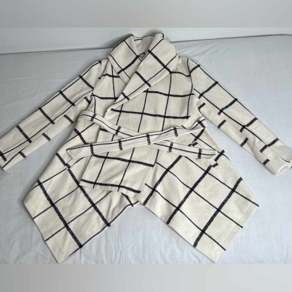 CHICWISH Womens Cardigan Sweater Plaid Open Size XS - Picture 6 of 7